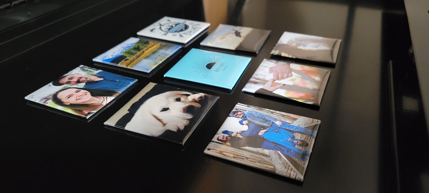 2"x2" Custom Photo Magnets