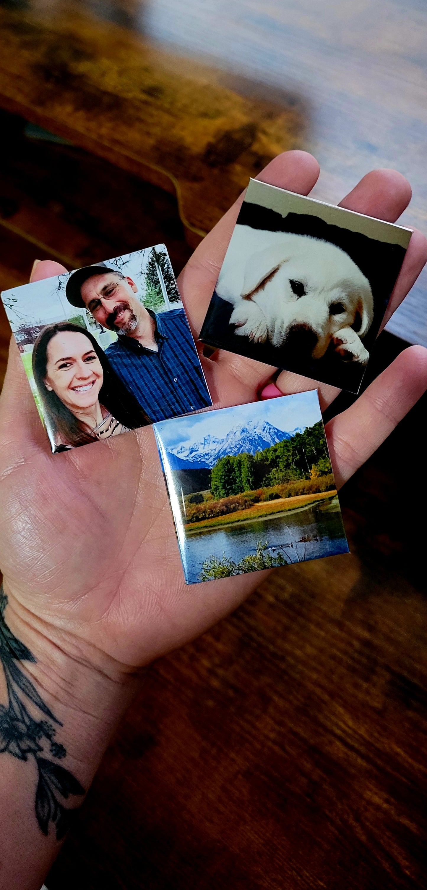 2"x2" Custom Photo Magnets