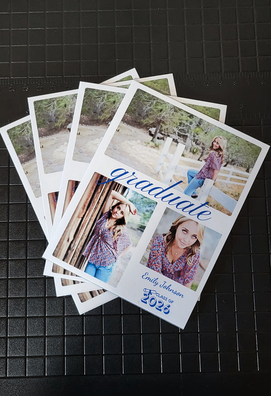 Custom Graduation Photo Magnet | Personalized Senior Picture Magnet | Class of 2026 Keepsake Gift